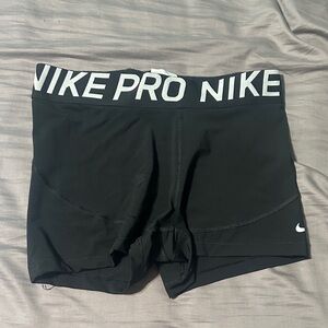 Nike Women's Black Athletic Shorts